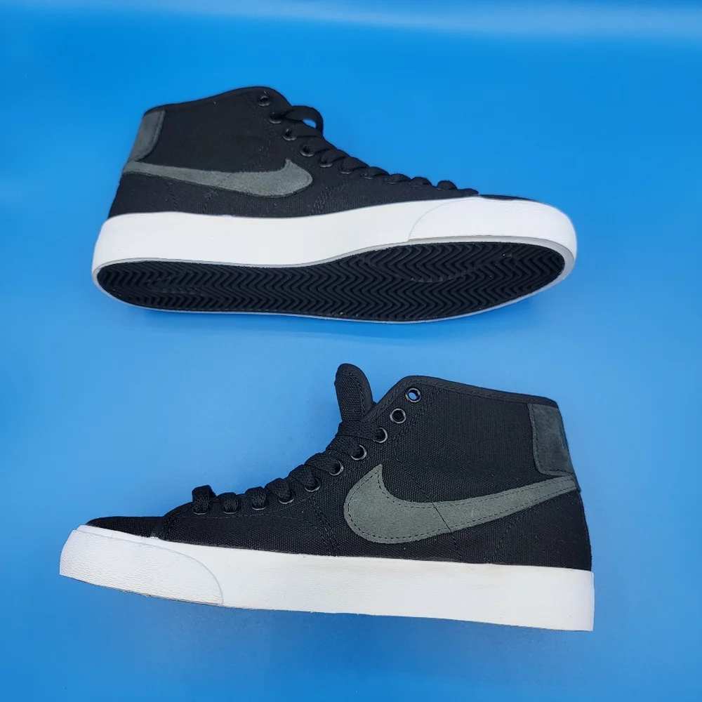 Nike Blazer Court Mid Premium SB Black Anthracite Men's Size 5.5 Women's 7.5 New